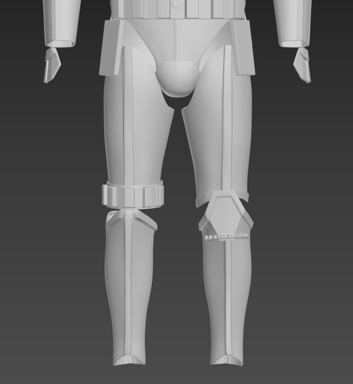 Star Wars Stormtrooper  ANH Hero Armor Cosplay 3D print model_6