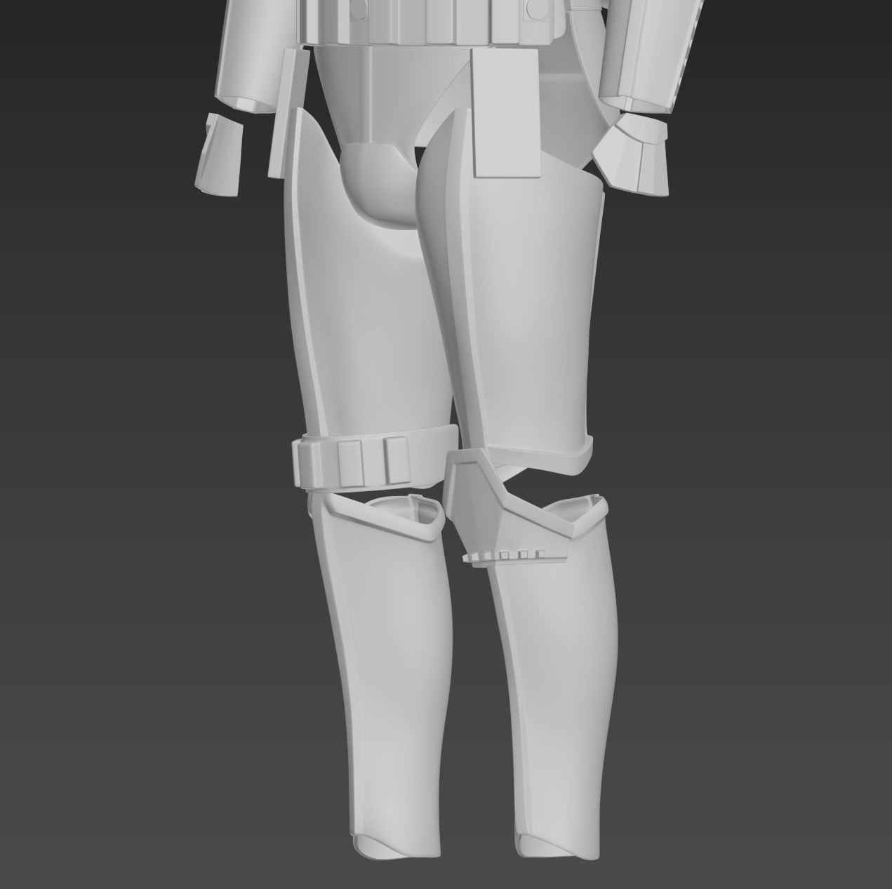 Star Wars Stormtrooper  ANH Hero Armor Cosplay 3D print model_7
