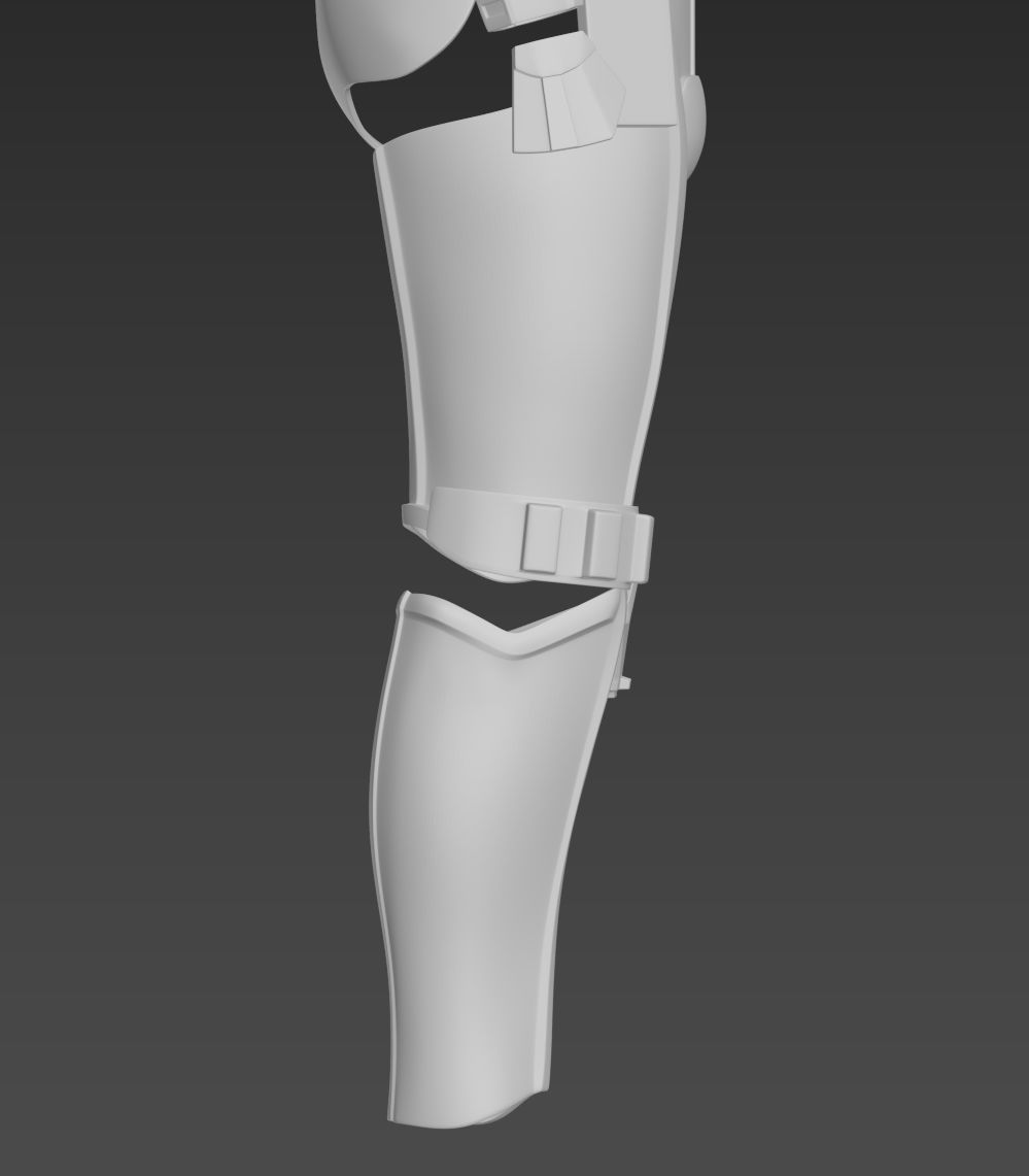 Star Wars Stormtrooper  ANH Hero Armor Cosplay 3D print model_12