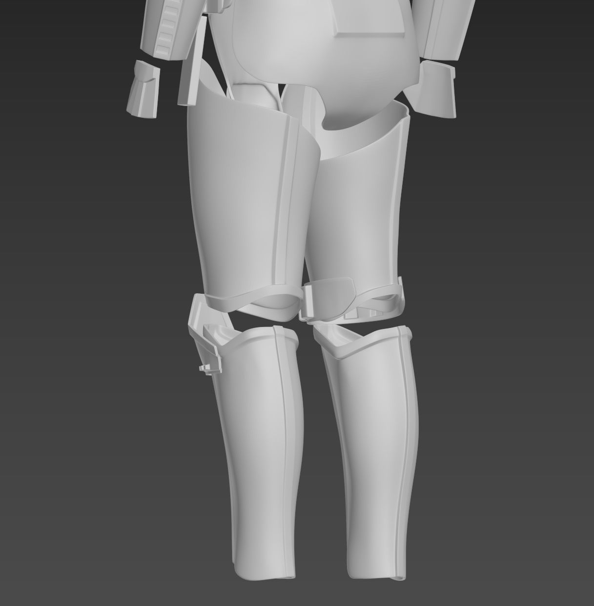 Star Wars Stormtrooper  ANH Hero Armor Cosplay 3D print model_9