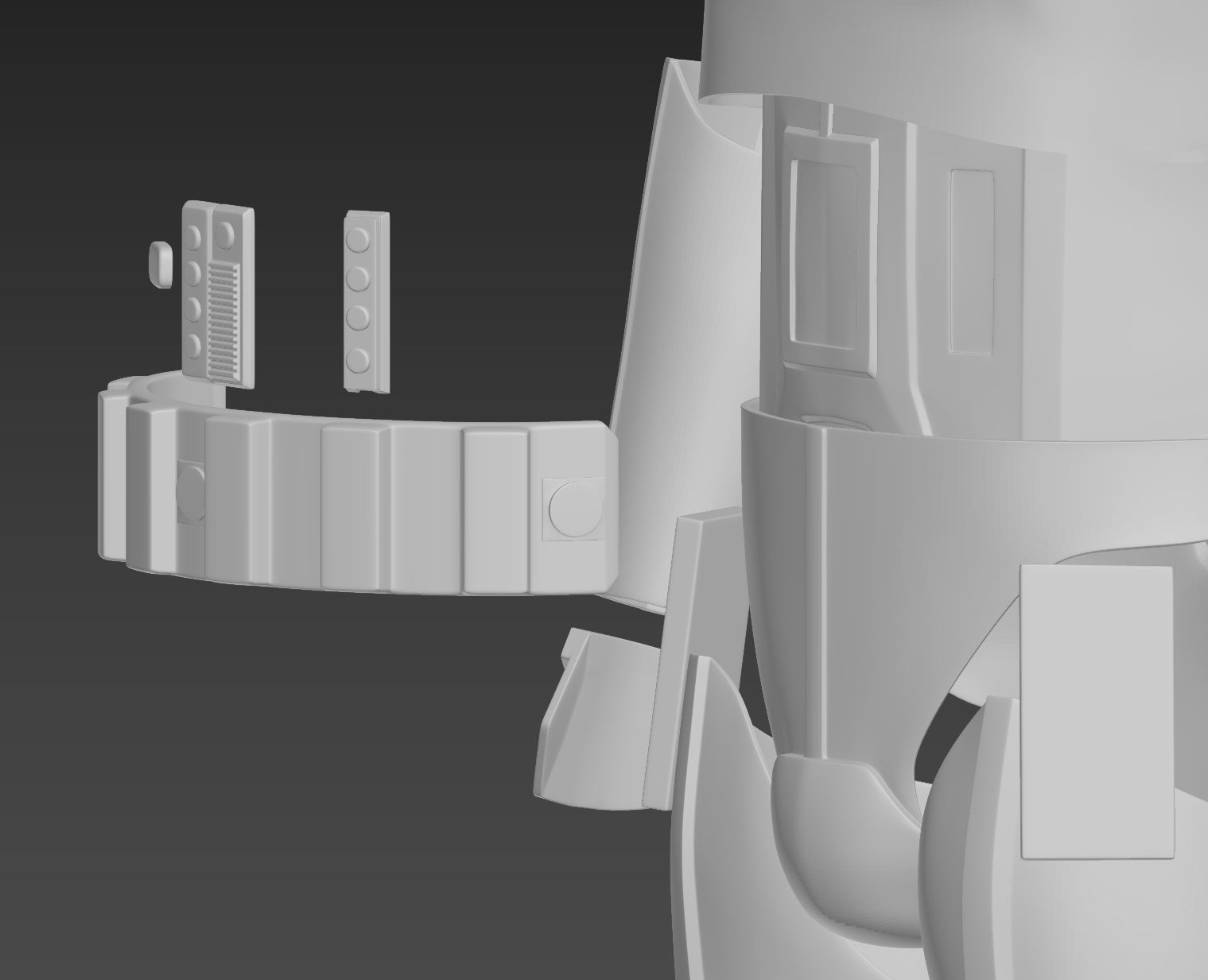 Star Wars Stormtrooper  ANH Hero Armor Cosplay 3D print model_15