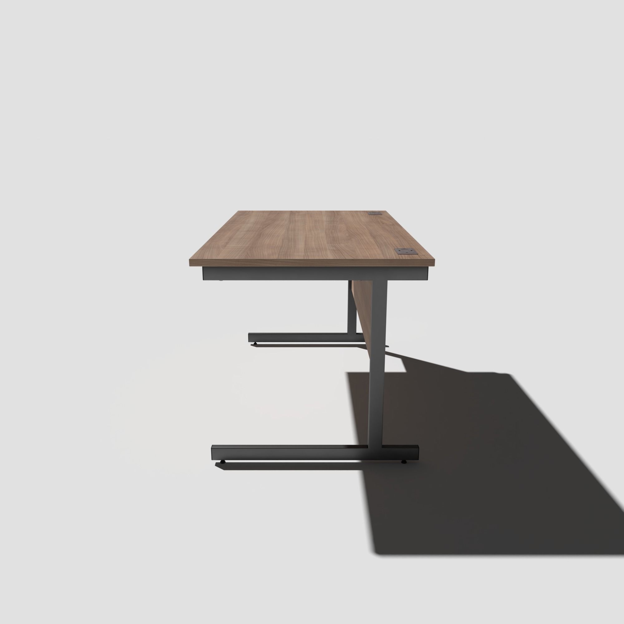 Office Desk Low-poly 3D model_3