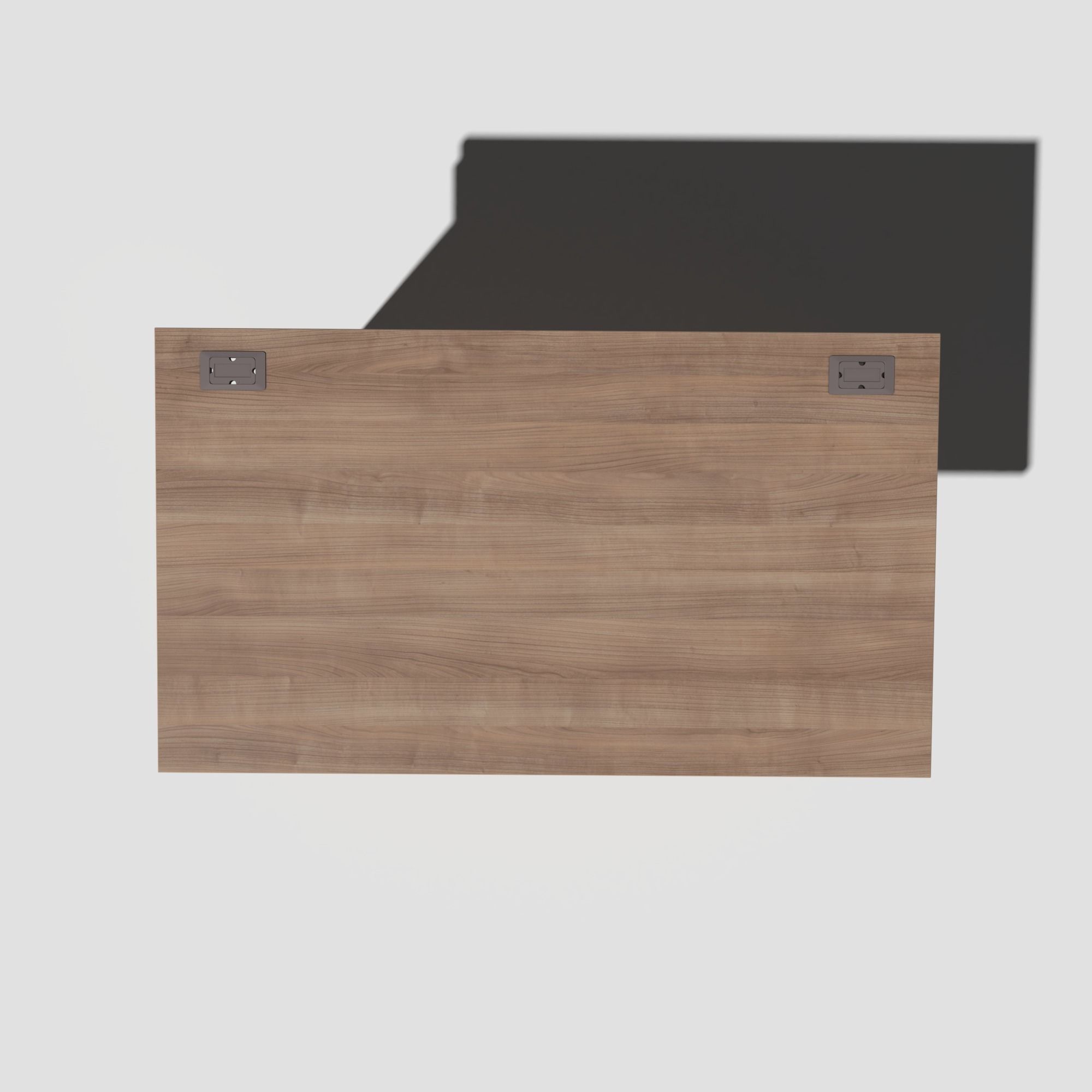 Office Desk Low-poly 3D model_8