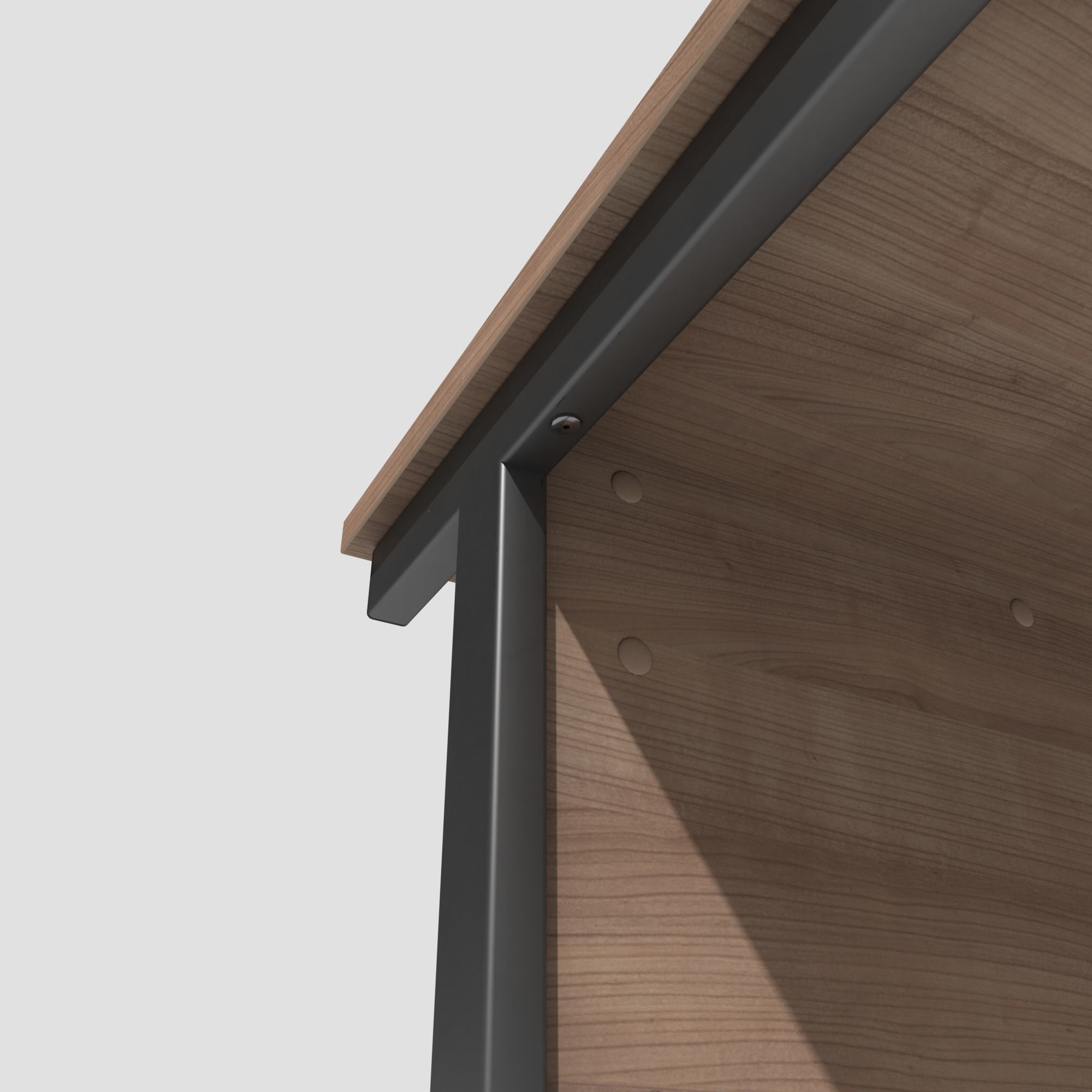 Office Desk Low-poly 3D model_11