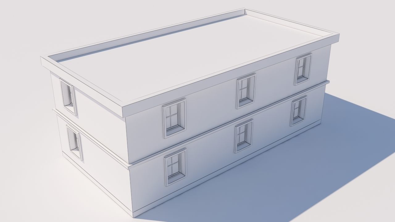House for Video Games 3D model_14