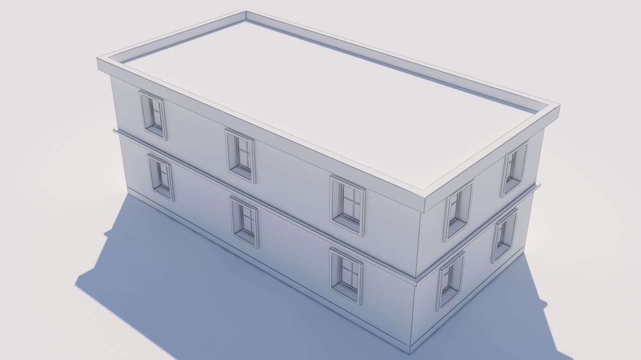 House for Video Games 3D model_15