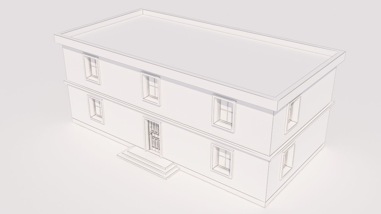 House for Video Games 3D model_13