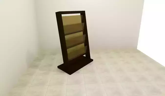  Newspaper rack  3D print model
