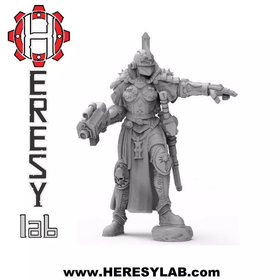 Inquisitor Hagmar 3D print model_0