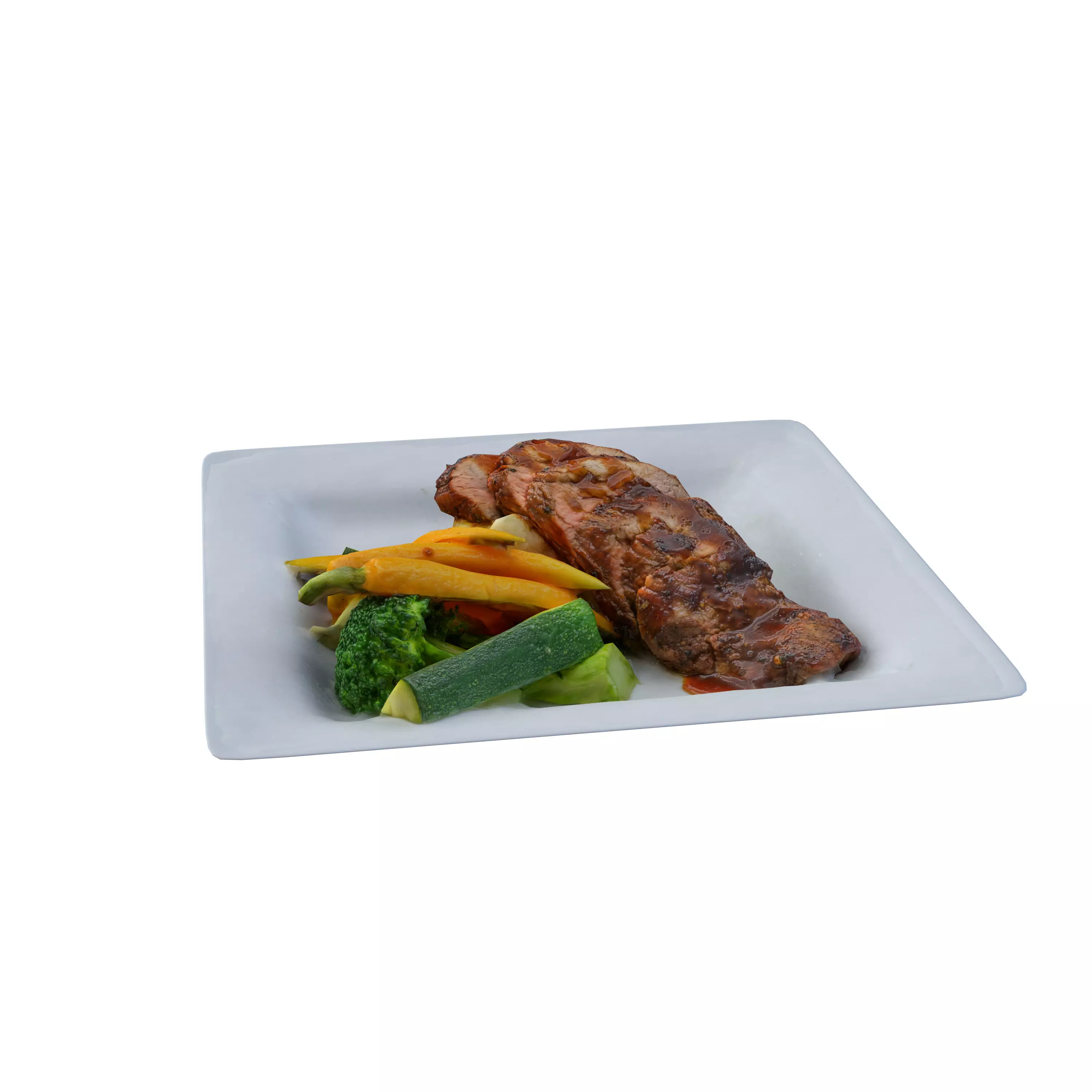 NEW YORK STRIPLION Low-poly 3D model