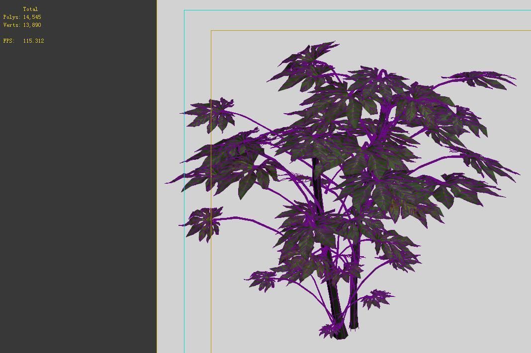 Game Models - Forest - Shrubs 03 3D model_1