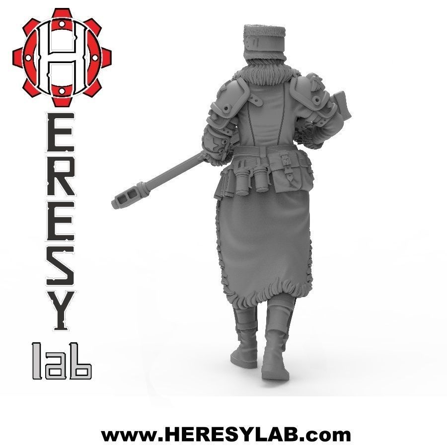 Victoria Vasilev Sniper 3D print model_1