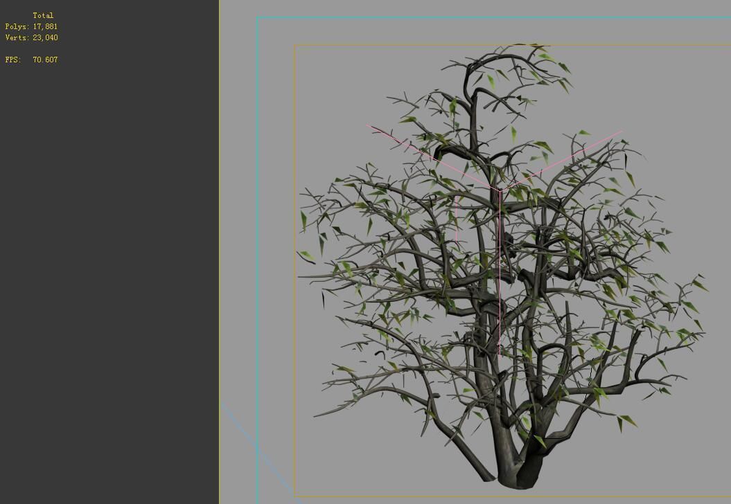 Game Model - Forest - Shrubs 08 3D model_1