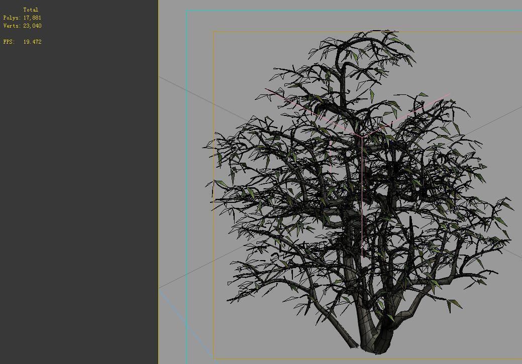 Game Model - Forest - Shrubs 08 3D model_2