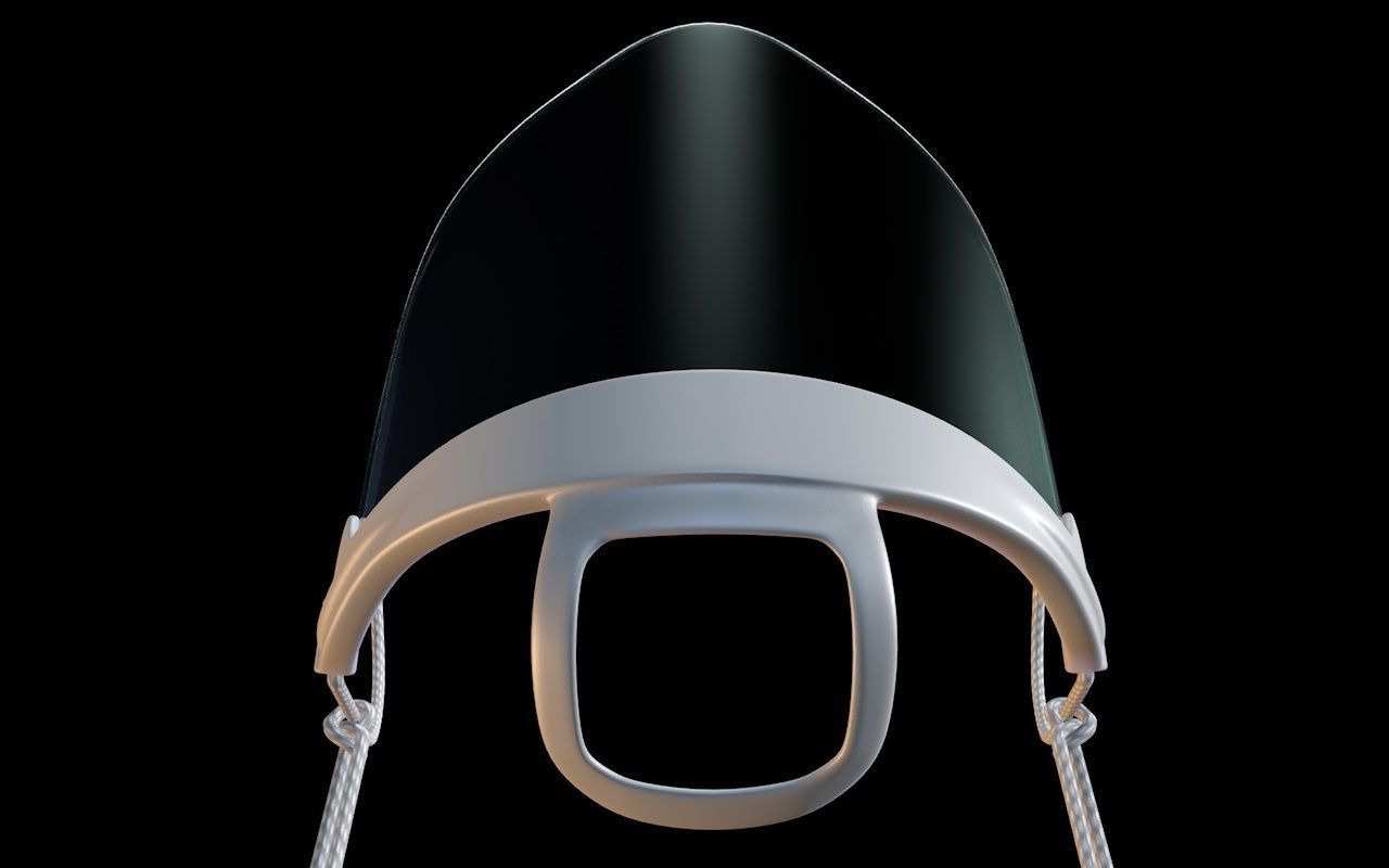 Protective mask 3D print model_5