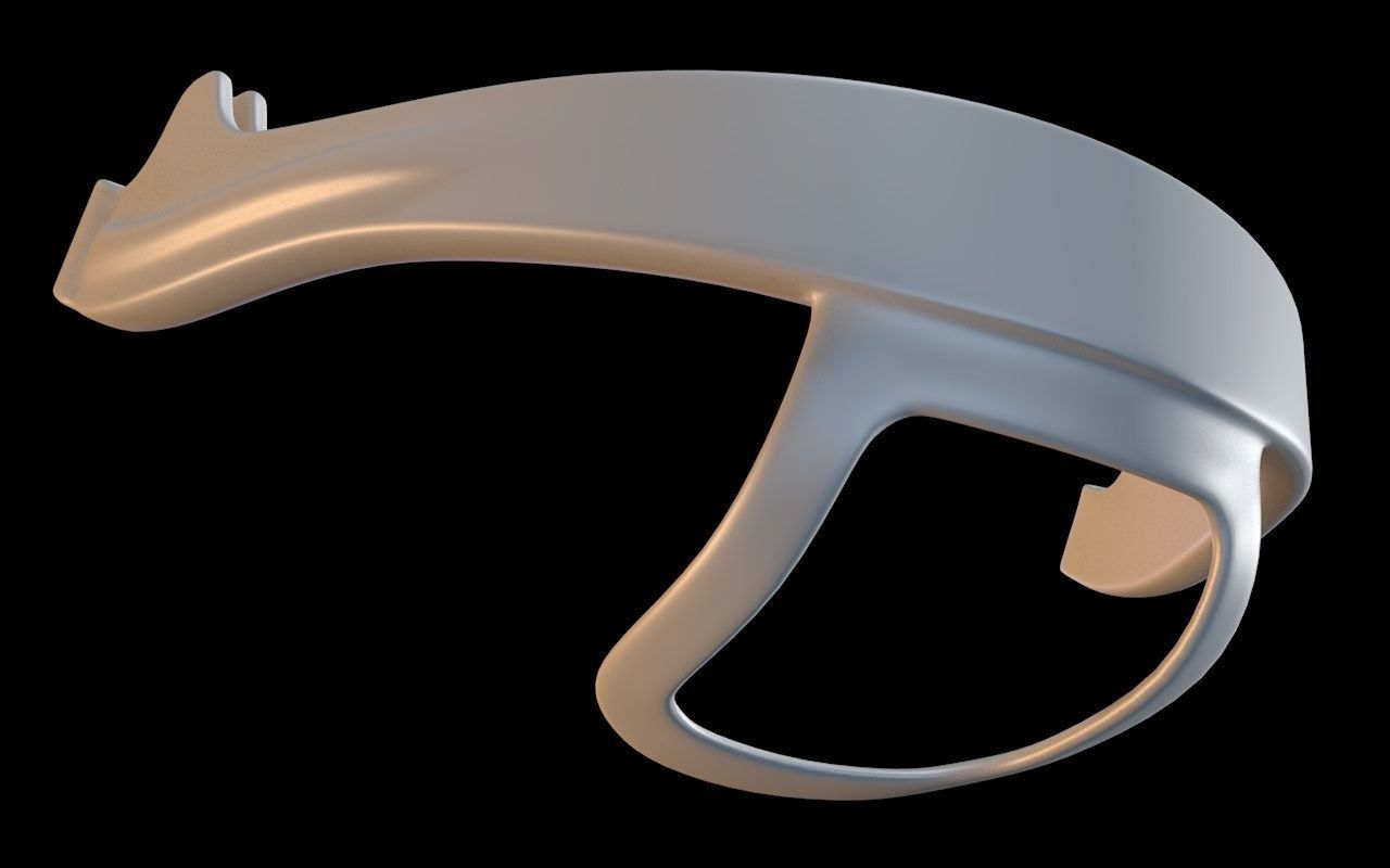 Protective mask 3D print model_10