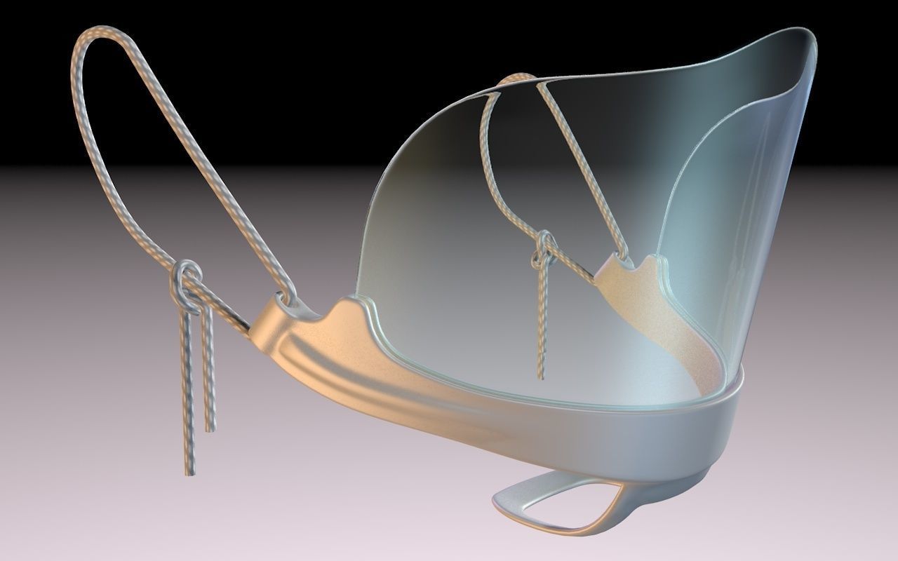 Protective mask 3D print model_4