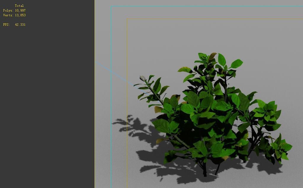 Game Models - Forest - Shrubs 12 3D model_2