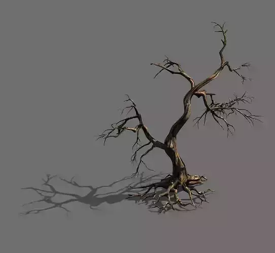 Game Model - Forest - Dead Tree 01