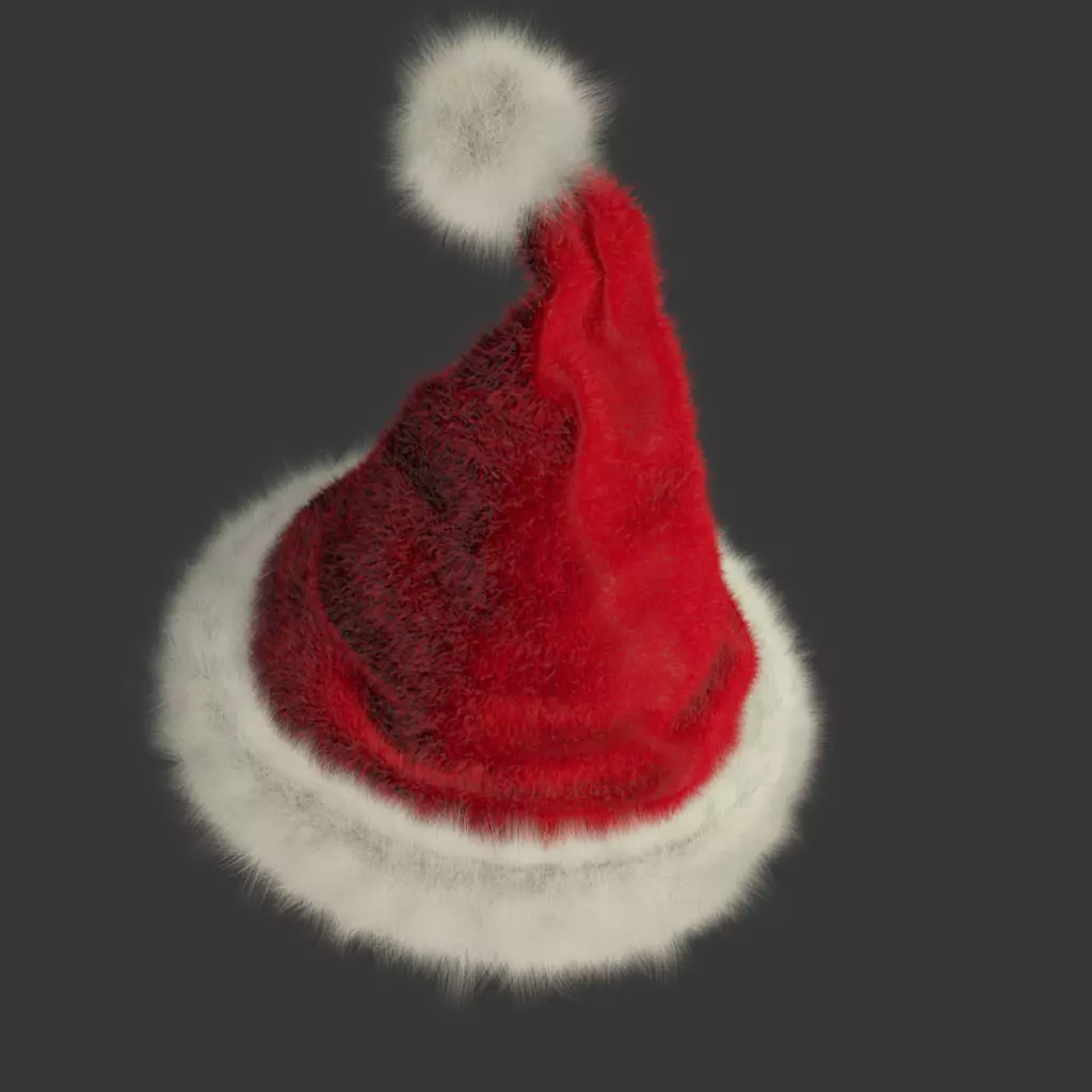 Santa Claus hat 3D model