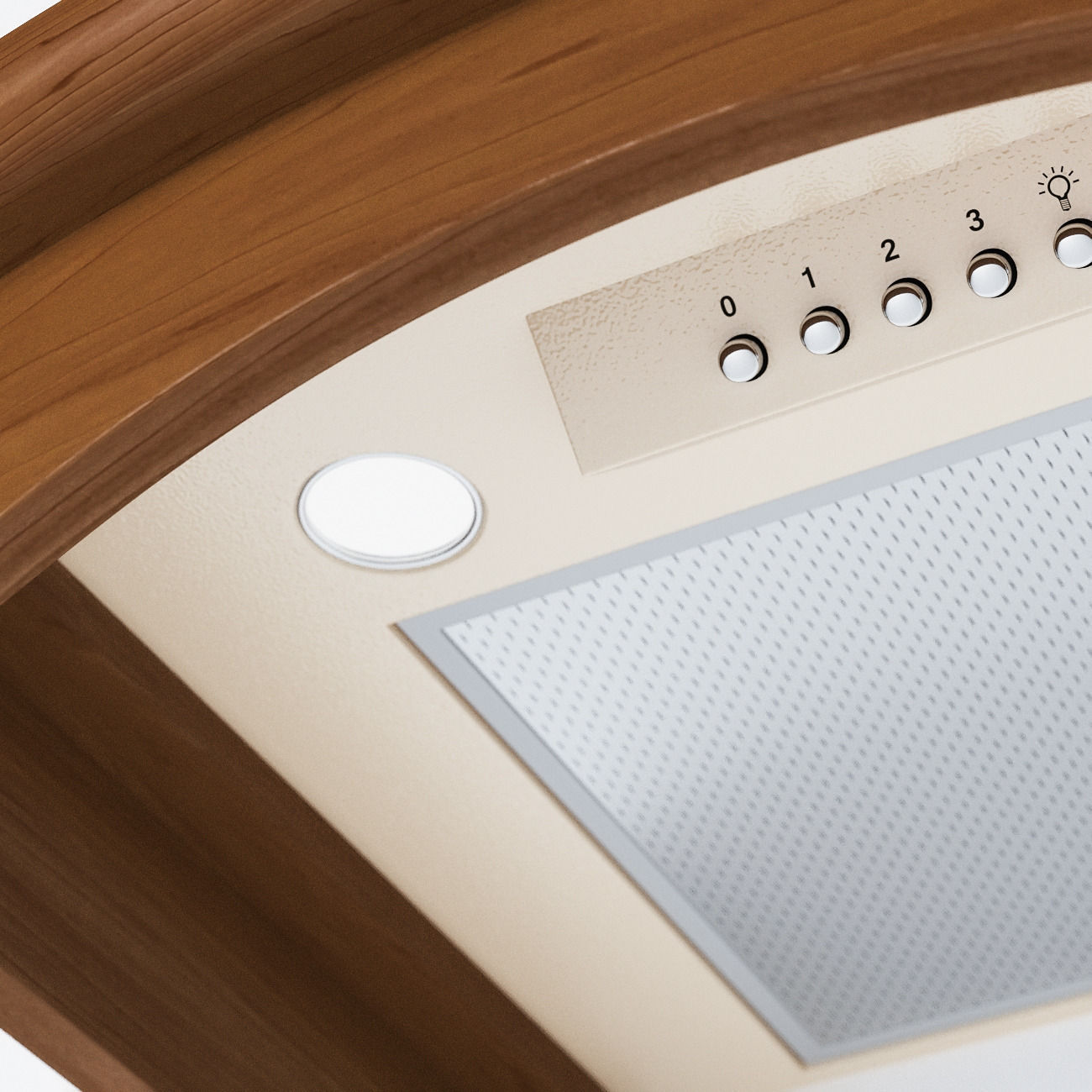 Kitchen Hood 3D model_1