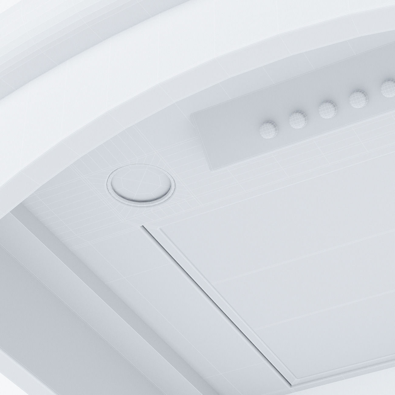 Kitchen Hood 3D model_2