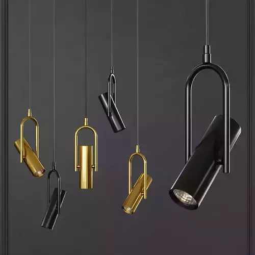 Searchlight Telescope 1 Light Pendant Light set