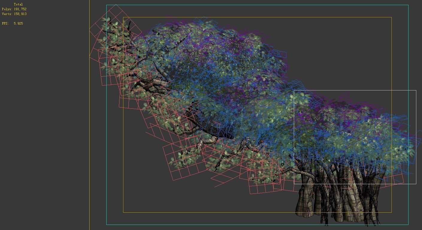 Game Model - Forest - Tree 05 3D model_1