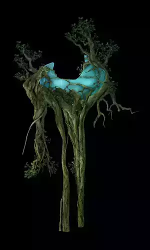 Game Model - Forest - Tree 06