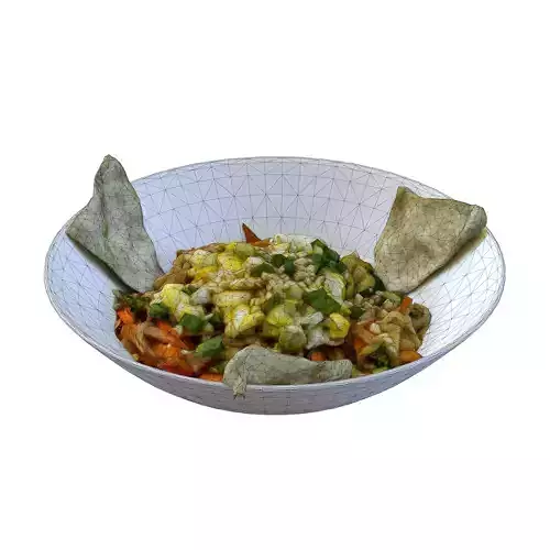 PAD THAI Low-poly 3D model