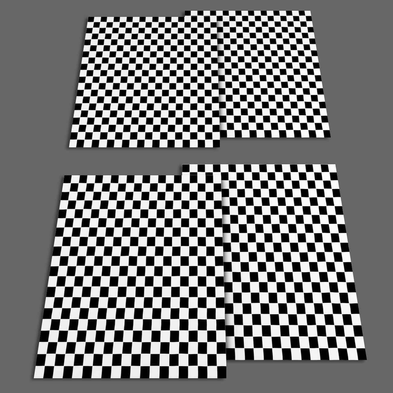 Carpets Set 002 - Colorful 3D model_4