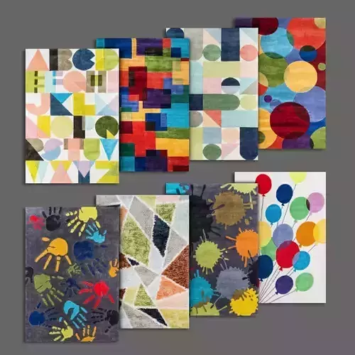 Carpets Set 002 - Colorful