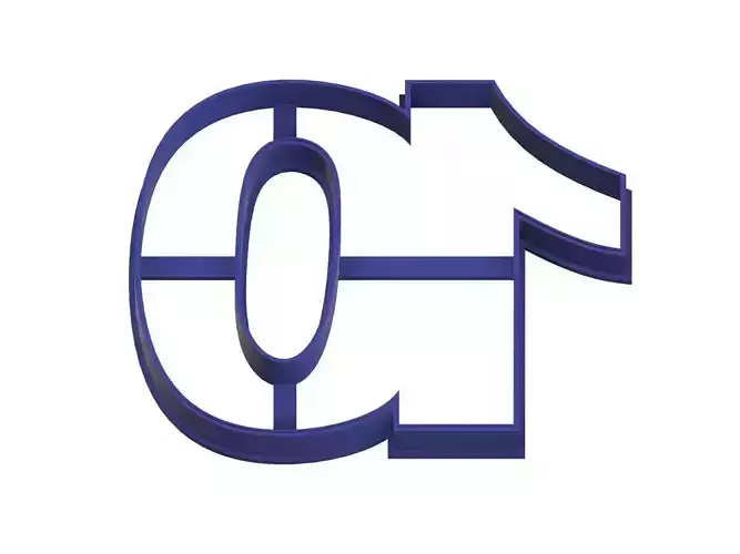 0075 Solid number 10 cookie cutter