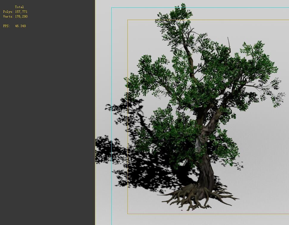 Game Models - Forest - Trees 02 3D model_1