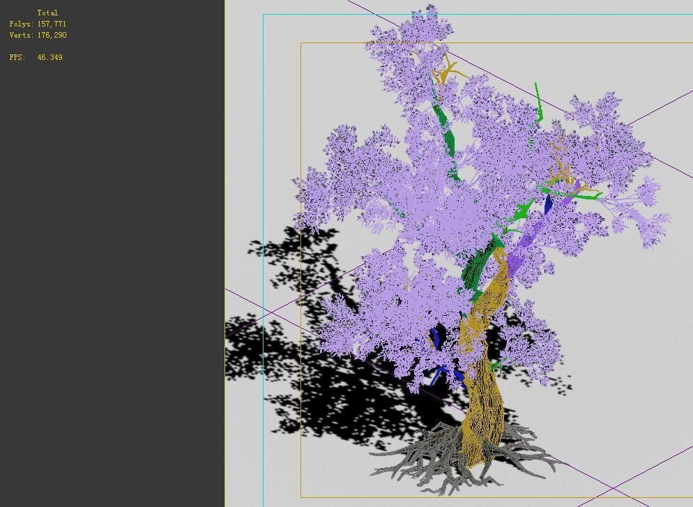 Game Models - Forest - Trees 02 3D model_2