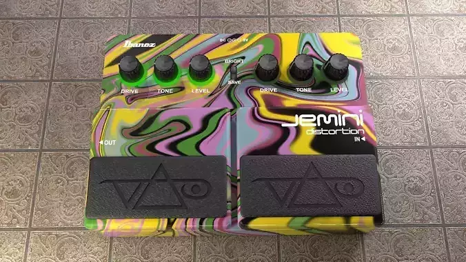 Ibanez Jemini Pedal 3D model