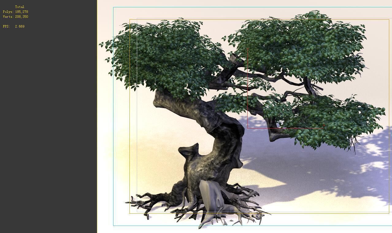 Game Model - Forest - Trees 12 3D model_1