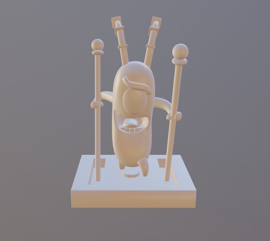 Plankton from SpongeBob 3d printer model 3D print model_8