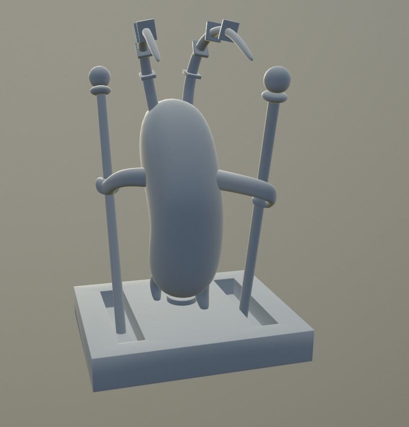 Plankton from SpongeBob 3d printer model 3D print model_18