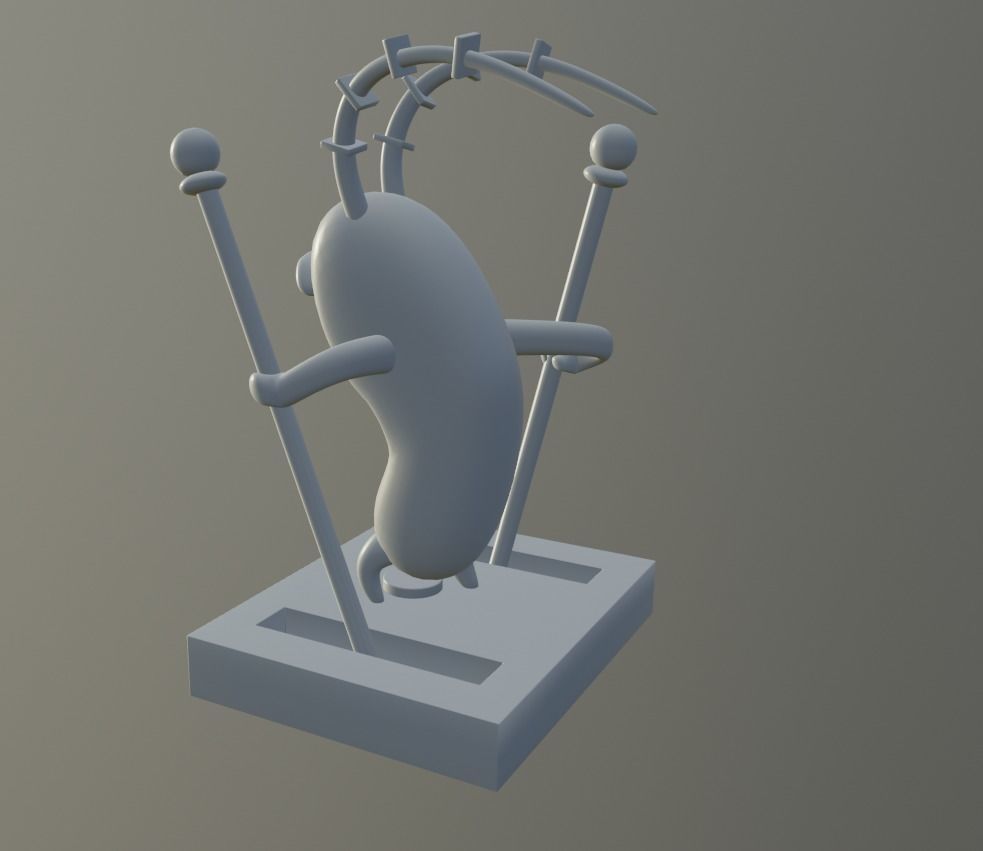 Plankton from SpongeBob 3d printer model 3D print model_16