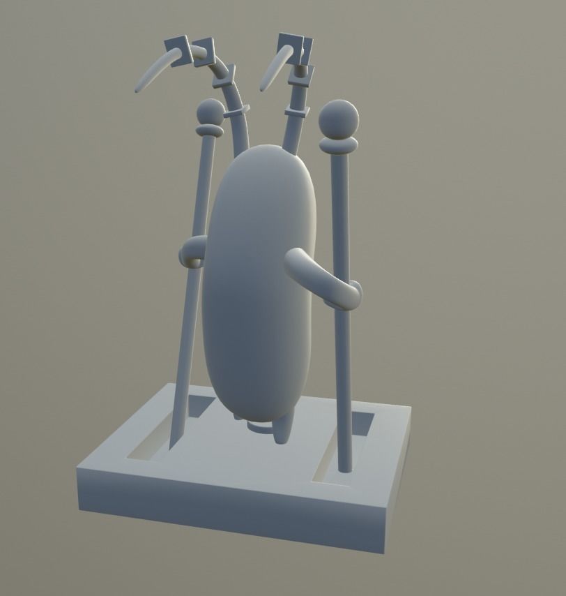 Plankton from SpongeBob 3d printer model 3D print model_19