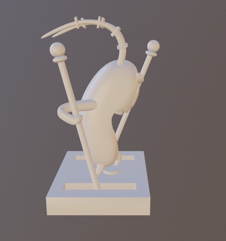Plankton from SpongeBob 3d printer model 3D print model_2