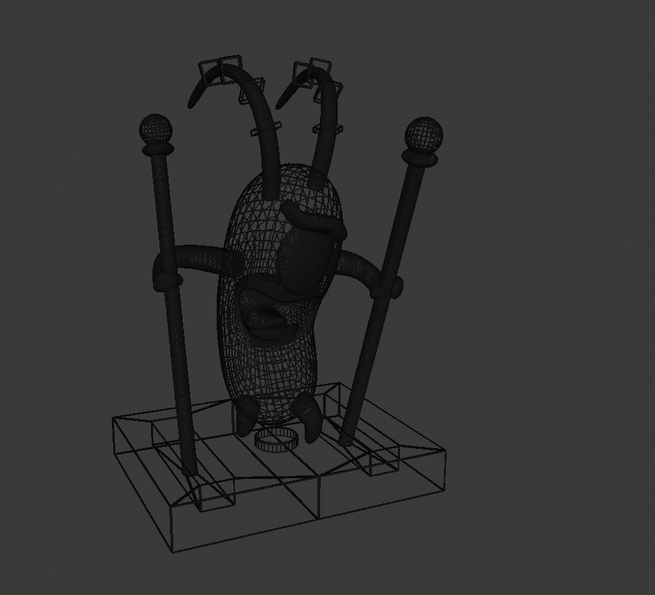 Plankton from SpongeBob 3d printer model 3D print model_20