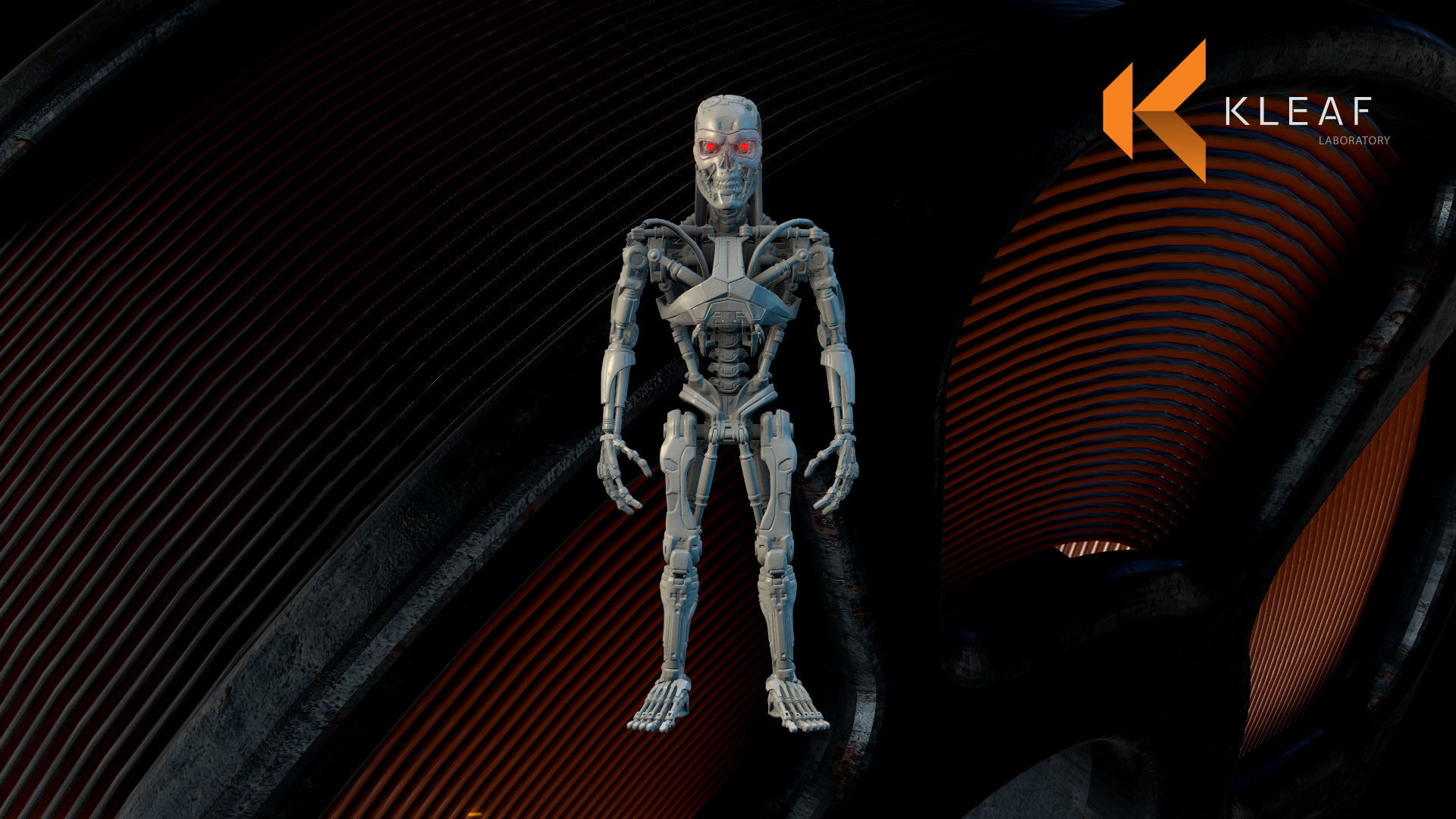 Terminator 3D Printing Set 3D Model Collection_16