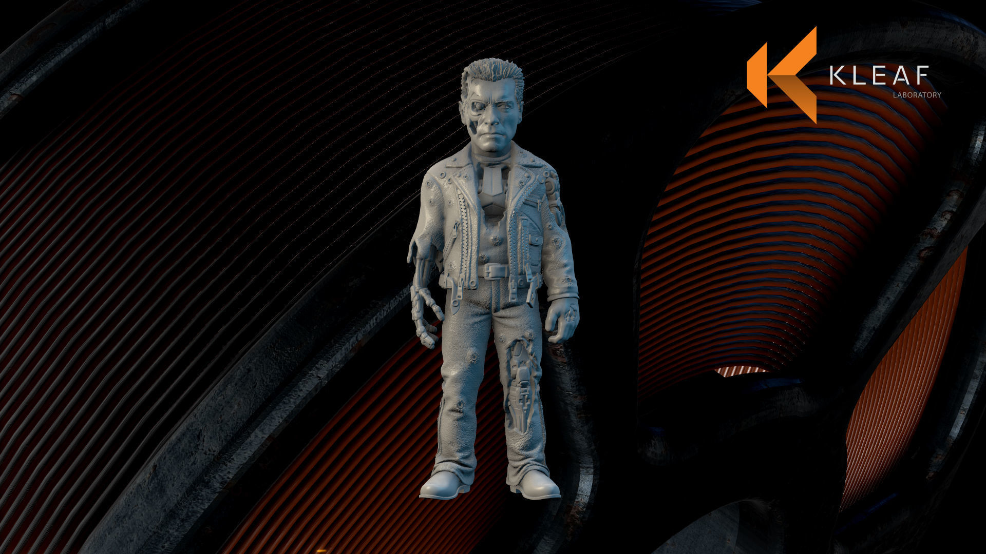 Terminator 3D Printing Set 3D Model Collection_14