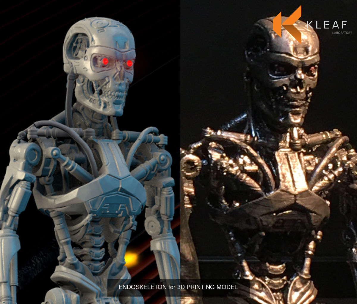 Terminator 3D Printing Set 3D Model Collection_3