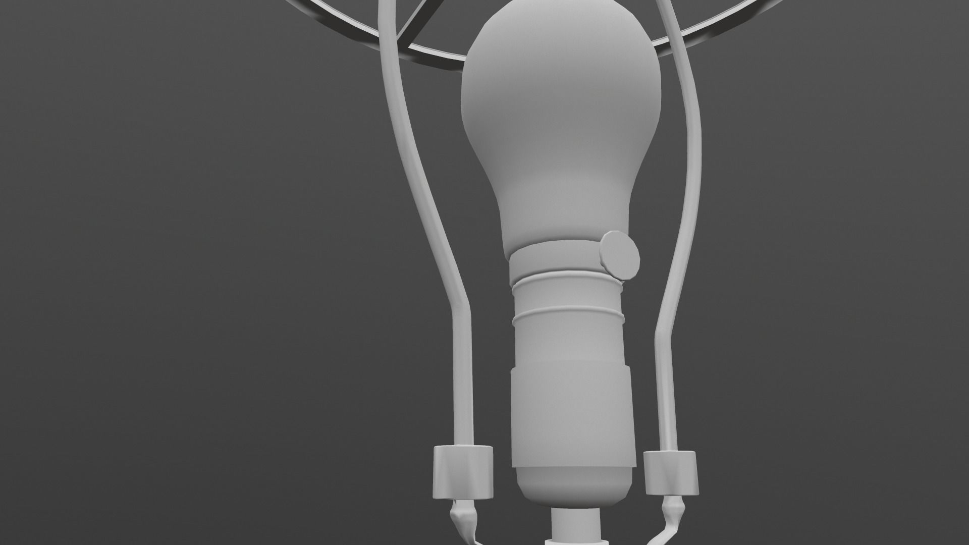 Brass Lamp Shade Low-poly 3D model_20