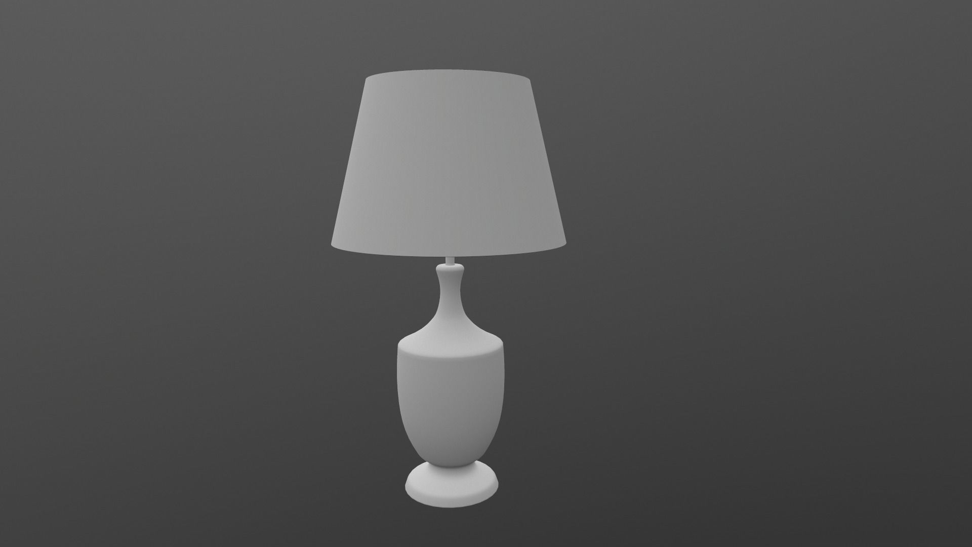 Brass Lamp Shade Low-poly 3D model_15