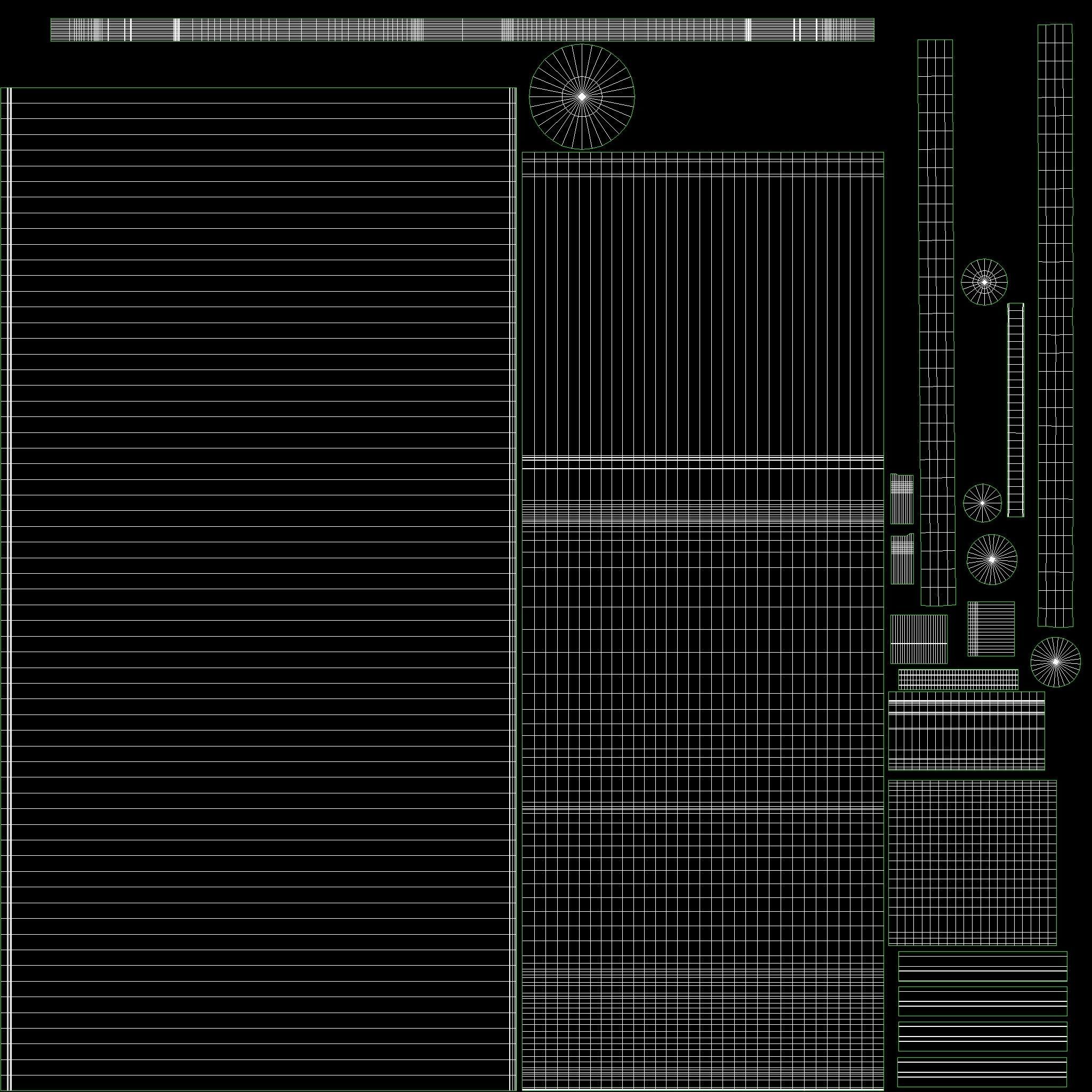 Brass Lamp Shade Low-poly 3D model_14