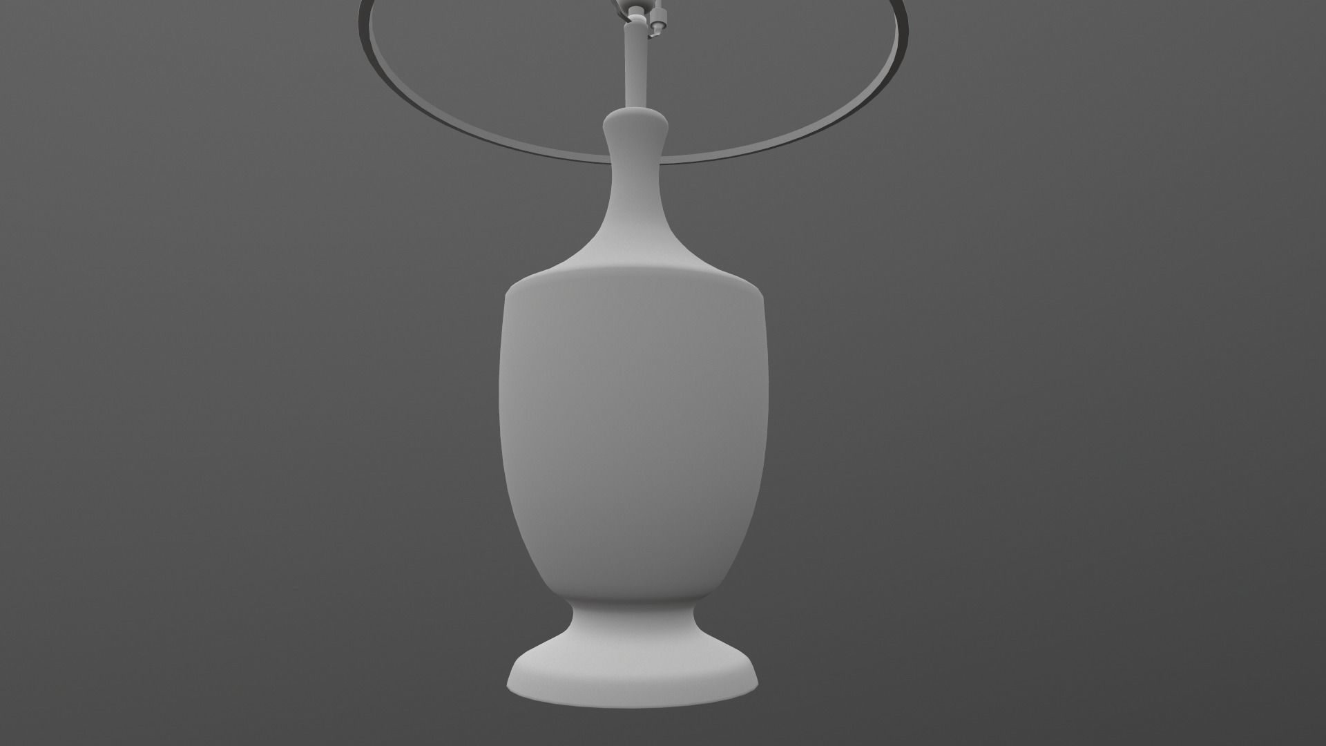 Brass Lamp Shade Low-poly 3D model_17